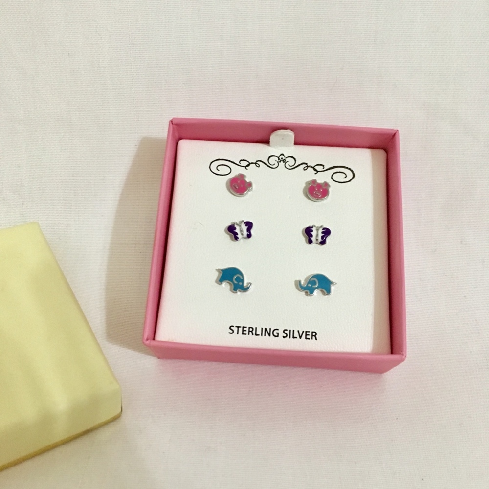 Sterling Silver Children's Earrings